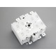33462 WÖHNER CAPUS Panel, 3P load cut switch without lever, 800A, M12 screw