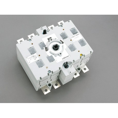 33469 WÖHNER Painel CAPUS, interruptor de corte de carga 3P+N sem alavanca, 400A, parafuso M10