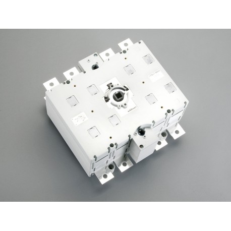 33471 WÖHNER Panneau CAPUS, commutateur de coupe de charge 3P+N sans levier, 800A, vis M12