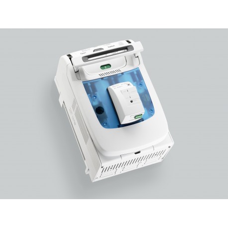 33516 WÖHNER QUADRON 60Classic, load cut switch, with NH1, 250A fuses, electric fuse control, down connectio..