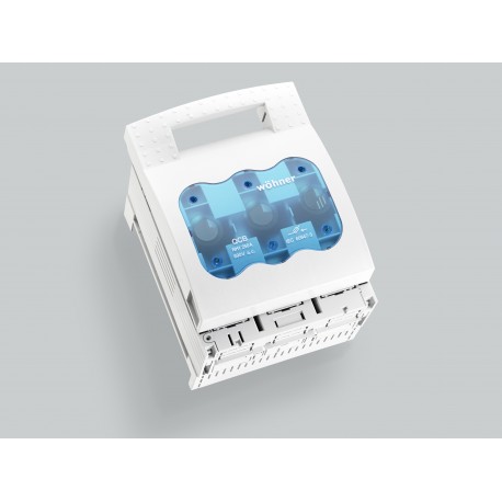 33600 WÖHNER NH 1, 250A fuse disconnector, terminal, up/down connection, sist. 60 mm
