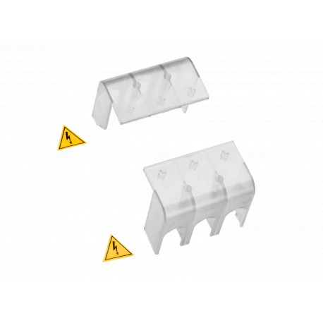 33696 WÖHNER Couverture terminale, 3p, pour couvrir les connexions, pour SD3-3, SD3-4
