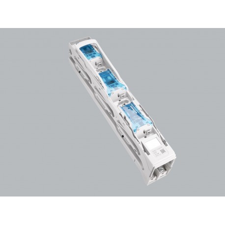 33701 WÖHNER QUADRON 185Power, NH fuse vertical switch-disconnector, taille 1, 250A, 3p, commutation tripola..