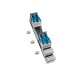 33777 WÖHNER QUADRON 185Power, CrossBoard Basic System Adapter mit 4xNH 000, 3p Sicherungstrennschalter, Ans..