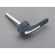 33923 WÖHNER Maneta gris para puerta, eje incluido, para interruptor 630-800A