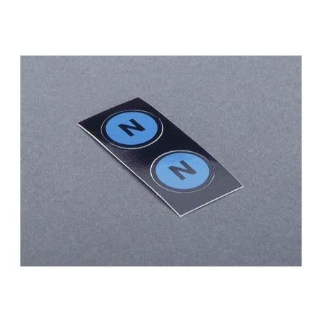 78443 WÖHNER Chapa N azul 15mm
