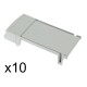 130B7389 NEMA 1 Conversion Kit, Top, 10 pcs, A2 DANFOSS DRIVES Kit de conversión NEMA 1, parte superior, 10 ..