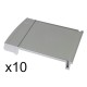 130B7407 NEMA 1 Conversion Kit, Top, 10 pcs, B3 DANFOSS DRIVES Kit de conversion NEMA 1, dessus, 10 pièces, ..