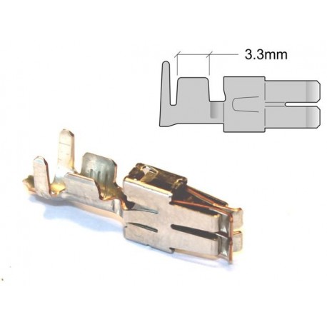 134B0497 Crimp terminals, 1.0-2.5mm2, 25 pcs DANFOSS DRIVES Terminali di pressatura, 1,0-2,5 mm2, 25 pezzi