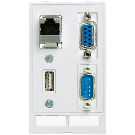 4000-68000-1190000 MURRELEKTRONIK Conector datos MODLINK MSDD, 1×SUB-D9 hembra/hembra+1×SUB-D9 macho/macho+1..