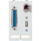 4000-68000-1450000 MURRELEKTRONIK MODLINK MSDD DATA INSERT1×SUB-D25 fem./male + 1×RJ45 + 1xUSB-A fem./fem.