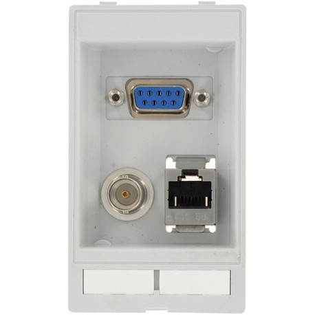 4000-68000-1800000 MURRELEKTRONIK Conector datos MODLINK MSDD, 1×SUB-D9 hembra/macho + 1×RJ45 + 1xBNC hembra..
