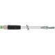 7000-08701-2000750 MURRELEKTRONIK M8 macho 0° com cabo PVC 3X0.34 blindado cinza, UL,CSA 7.5m