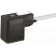 7000-10021-2160300 MURRELEKTRONIK MSUD tapón válvula forma B 10 mm con cable PVC 3X0.75 gris, 3m