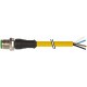 7000-12021-0241100 MURRELEKTRONIK M12 macho 0° con cable PUR 4x0.34 amarillo UL/CSA 11m