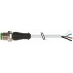 7000-12021-2245000 MURRELEKTRONIK M12 macho 0° com cabo PUR 4x0.34 cinza UL/CSA 50m