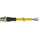 7000-12041-0150200 MURRELEKTRONIK M12 macho 0° con cable PVC 5x0.34 amarillo UL/CSA 2m