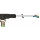 7000-12121-2151000 MURRELEKTRONIK M12 male 90° A-cod. with cablePVC 5x0.34 gy UL/CSA 10m