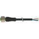 7000-12241-6190500 MURRELEKTRONIK M12 hembra 0° con cable PVC 5X0.34 negro UL/CSA 5m