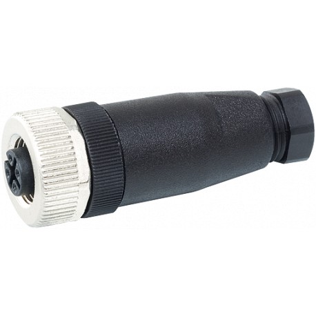 7000-12901-0000000 MURRELEKTRONIK M12 hembra 0° cableable bornes de tornillo 4-pol. max.0,75mm² 4-6mm