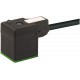 7000-18001-6160050 MURRELEKTRONIK MSUD tapón válvula forma A 18 mm con cable PVC 3X0.75 negro 0.5m