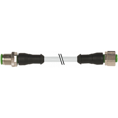 7000-40041-2151000 MURRELEKTRONIK M12 Stecker gerade / M12 Buchse gerade PVC 5x0.34 grau UL/CSA 10m