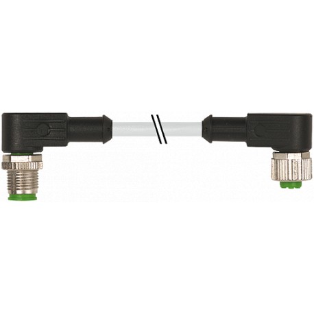 7000-40281-2151000 MURRELEKTRONIK M12 macho 90° / M12 hembra 90° PVC 5X0.34 amarillo 10m