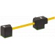 7000-58001-0370150 MURRELEKTRONIK MSUD tapón válvula doble forma A 18 mm con cable PUR 4X0.75 amarillo, UL/C..