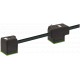 7000-58041-6171000 MURRELEKTRONIK MSUD tapón válvula doble forma A 18 mm con cable PVC 4X0.75 negro 10m