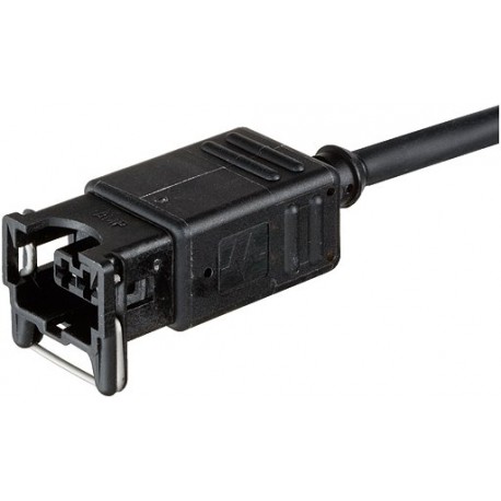 7000-70061-7520100 MURRELEKTRONIK Junior Timer conector de válvula 0° LED+VDR con cable PVC 2x0,75 negro 1m