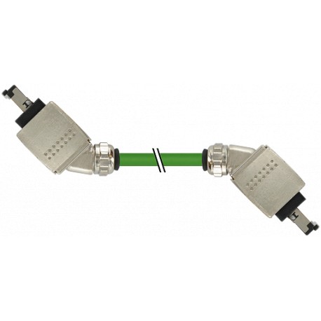 7000-74681-7960750 MURRELEKTRONIK RJ45 Push Pull macho 45º/ RJ45 Push Pull macho 45º PUR 2x2xAWG22 apantalla..