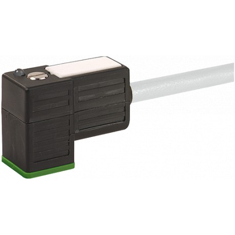 7000-80021-2160220 MURRELEKTRONIK MSUD plugue de válvula forma C 8 mm com cabo PVC 3X0.75 cinza, 2.2m
