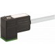 7000-80031-2560150 MURRELEKTRONIK MSUD valve plug form C 8mm (small) with cable PUR 3X0.75 gray, robot, drag..