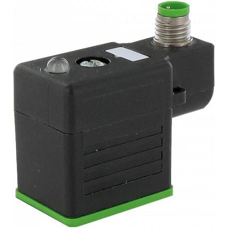 7000-88921-0000000 MURRELEKTRONIK Adaptador M8 vertical / MSUD plugue de válvula forma B 10 mm sem eletrônic..