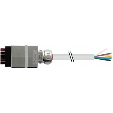 7000-99621-9620150 MURRELEKTRONIK Push Pull Power PURZ 5x2.5 gray, 1.5m