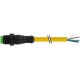 7005-12021-0240500 MURRELEKTRONIK M12 LITE male 0° with cable PUR 4X0.34 yellow 5m