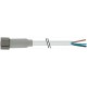 7014-08041-2102000 MURRELEKTRONIK M8 female 0° A-cod. with cable F&BPVC 3x0.25 gy UL/CSA 20m