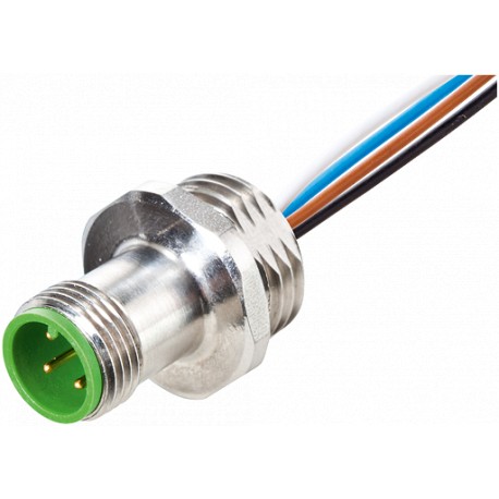 7014-13501-9710100 MURRELEKTRONIK M12 toma macho A-cod. montaje frontal F&B PP 4X0.34 1m