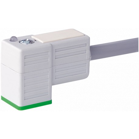 7014-80021-2160300 MURRELEKTRONIK MSUD plugue de válvula forma C 8 mm com cabo F&B PVC 3X0.75 cinza, 3m