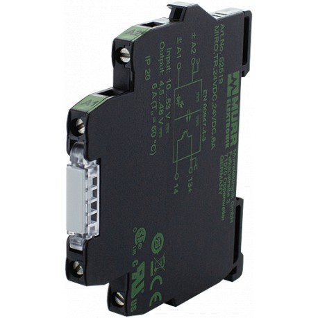 52519 MURRELEKTRONIK MIRO,TR,24VDC,24VDC 6A SK OPTO-COUPLER MODULE
