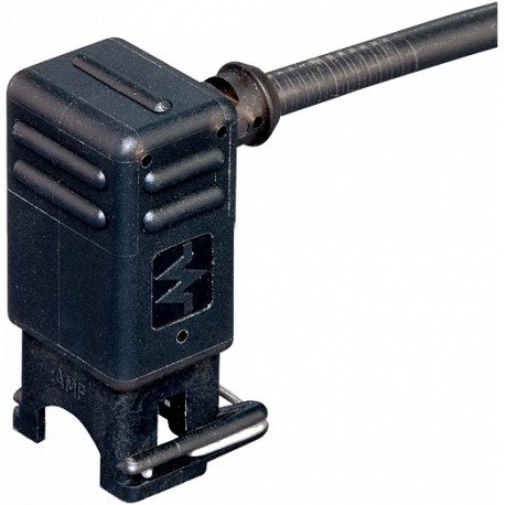 7000-70301-7400300 MURRELEKTRONIK Junior Timer conector de electroválvula 90° com cabo PUR 2x0,5 preto cadei..