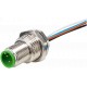 7000-13505-9710100 MURRELEKTRONIK M12 conn. m. flangia A-code att. post.