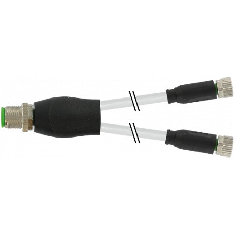 7999-40821-2330400 MURRELEKTRONIK M12 E-DISTRIBUTOR / M8 FEMALE 0°