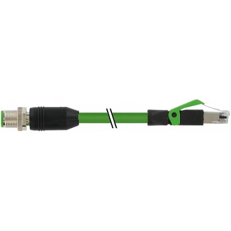 7000-51101-7901200 MURRELEKTRONIK M12 St. 0° X-cod. / RJ45 St. 0° Gigabit