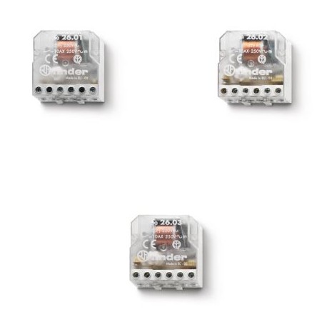 260281100000PAS FINDER Series 26 Télérupteurs 10 A.