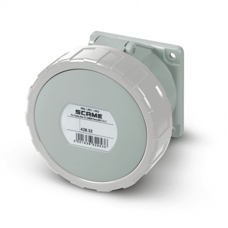428.32634 SCAME BASE EMP. 2P+T IP66/IP67/IP69 32A 3h