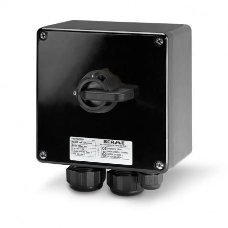 591.PGE4004-A SCAME РАЗЪЕДИНИТЕЛЬ 40A 3/4P IP66
