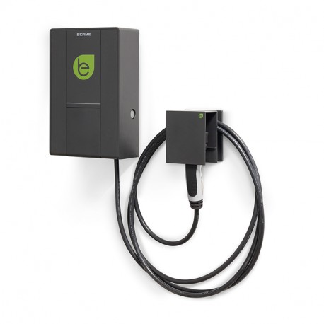 205.W17-U0 SCAME WALLBOX BE-W CABLE+TOMA T2 22kW BASIC