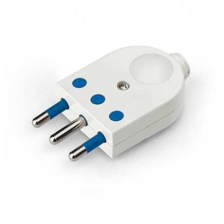 106.3004 SCAME PLUGUE AÉREO 2P+T 16A BRANCO