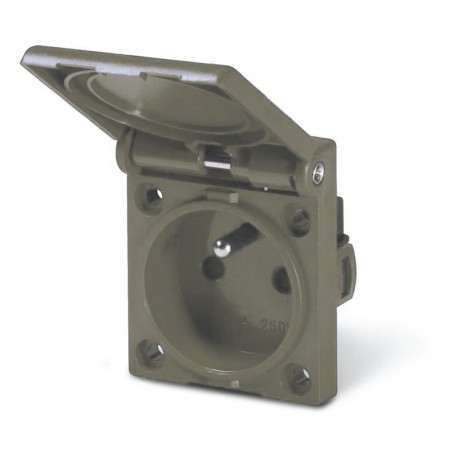 570.2091G-SW SCAME EINBAUSOCKEL 2P+T 16A 250V AC IP54